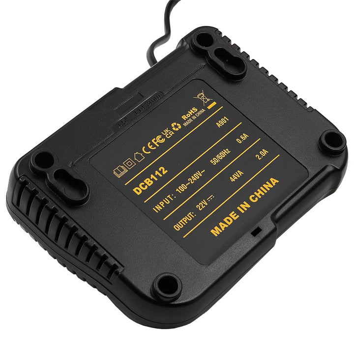 Namvo DCB112 Ersatz-Akkuladegerät für Akkuladegerät, kompatibel mit 10,8–20 V Max XR Lithium-Akku