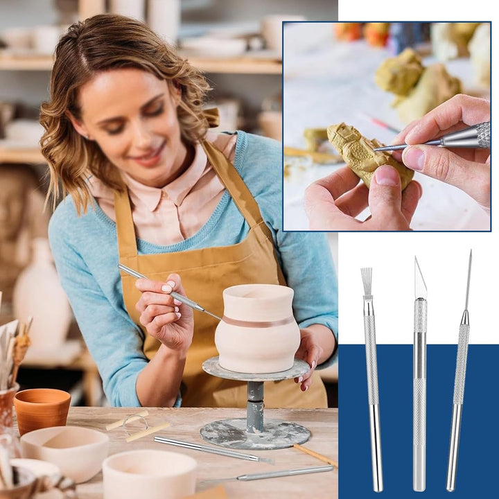 Polymer Clay Tools Set, Acryl Tonrollen, Acrylplatte, Schneidematte, Runde Polymer Clay Ausstecher m