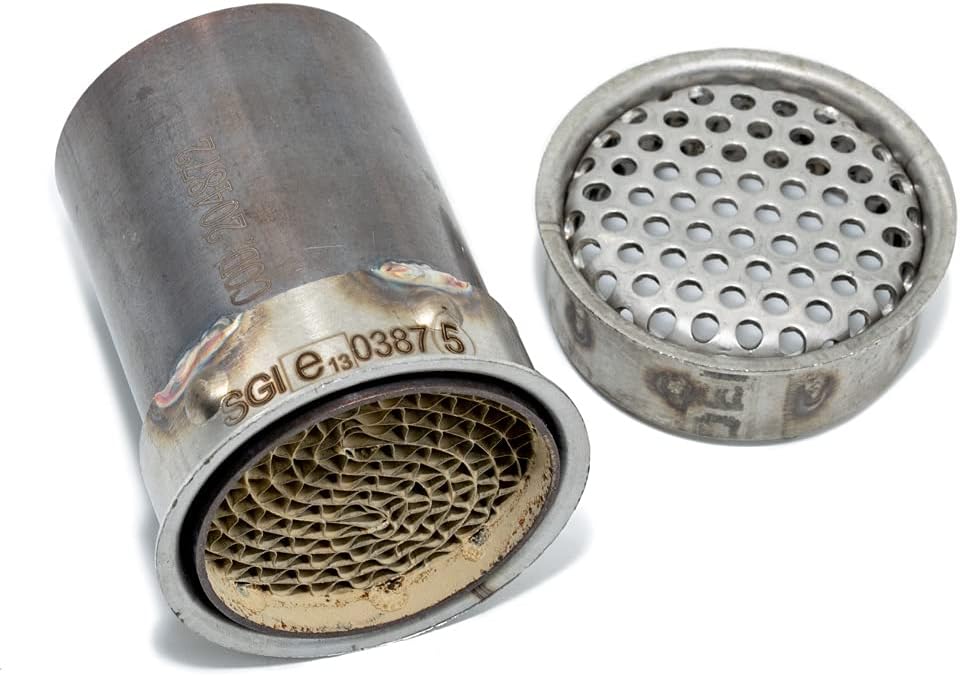 Katalysator LeoVince Auspuff Nachrüstkatalysator SBK, Ø 50mm