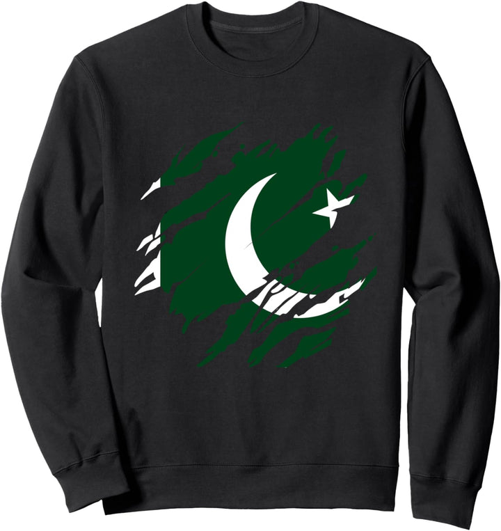 Pakistanische Flagge Pakistan Sweatshirt
