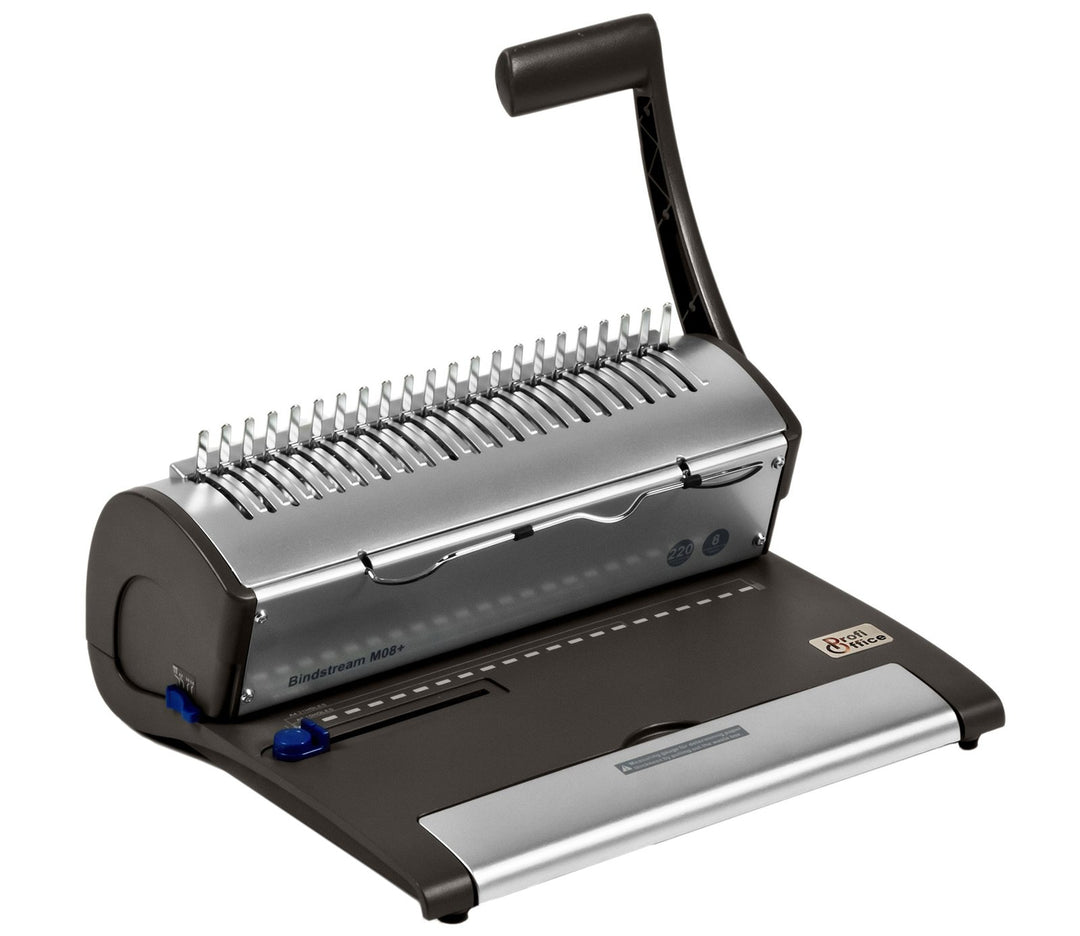 Bindegerät ProfiOffice Bindstream M08+ Bindemaschine, Bindeleistung bis 220 Blatt, DIN A4 (79017) St