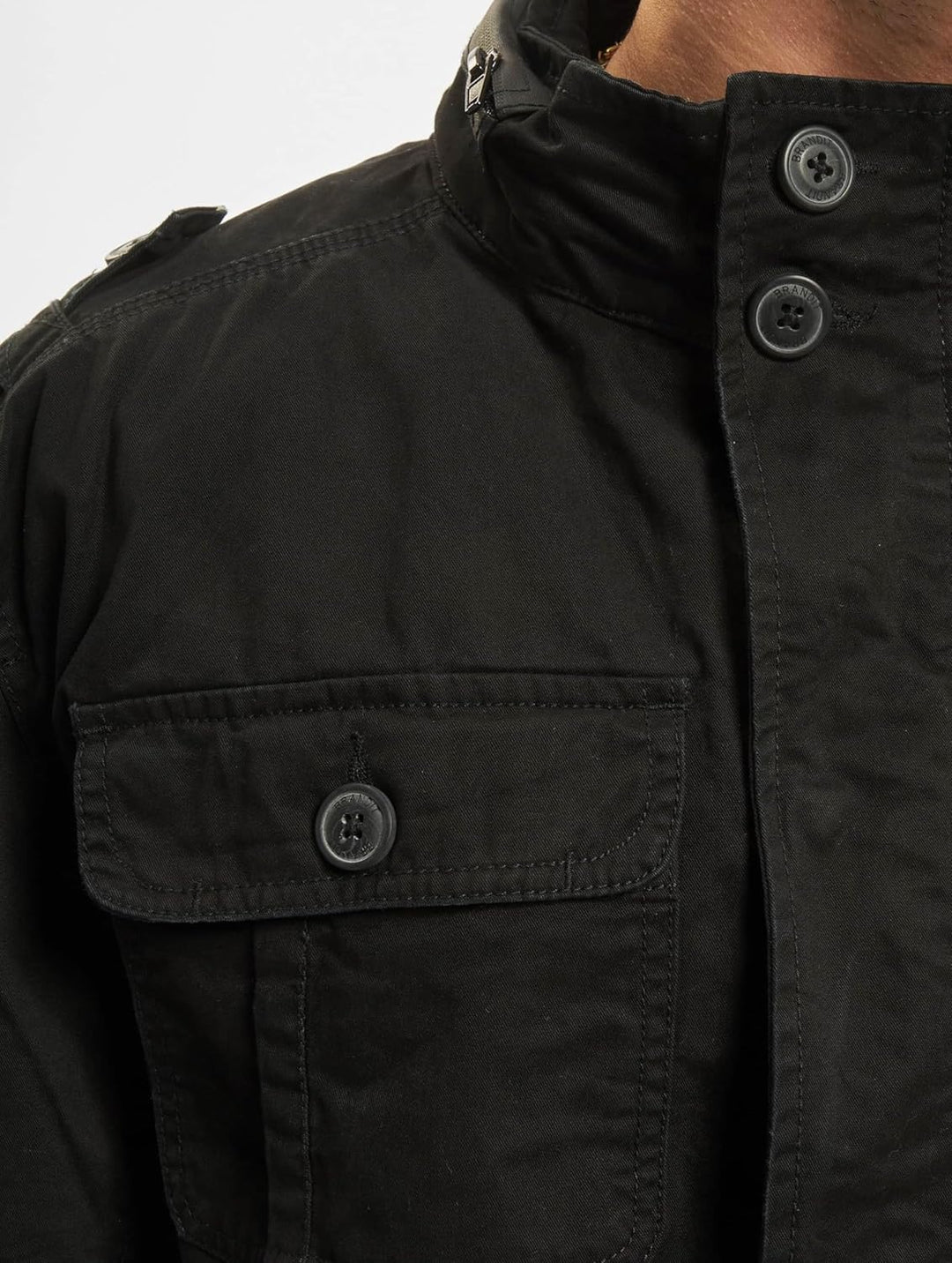 Brandit Herren Britannia Jacket Jacke S Schwarz, S Schwarz