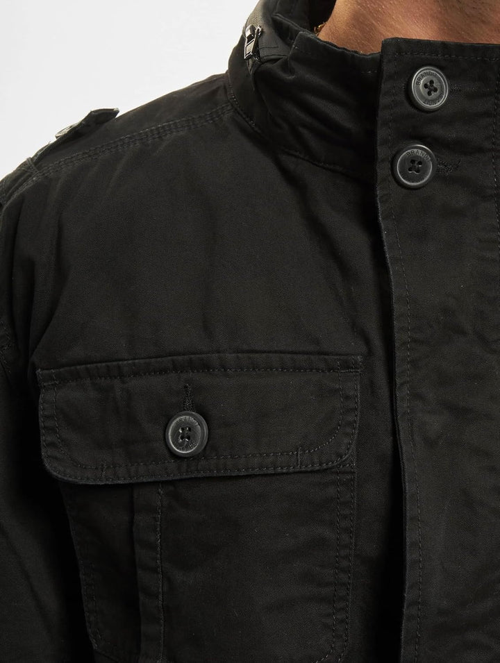 Brandit Herren Britannia Jacket Jacke S Schwarz, S Schwarz