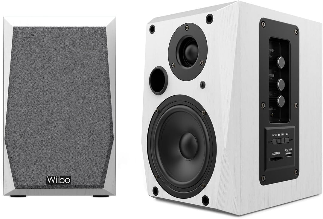 WIIBO- Neo 50 - Tragbare Bluetooth-Lautsprecher - HiFi Smart Speakers - Regallautsprecher - Leistung