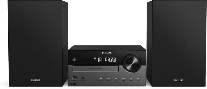 Philips M4505/12 Mini Stereoanlage mit Bluetooth DAB+/UKW Radio & Bosch Staubsauger beutellos Clean´