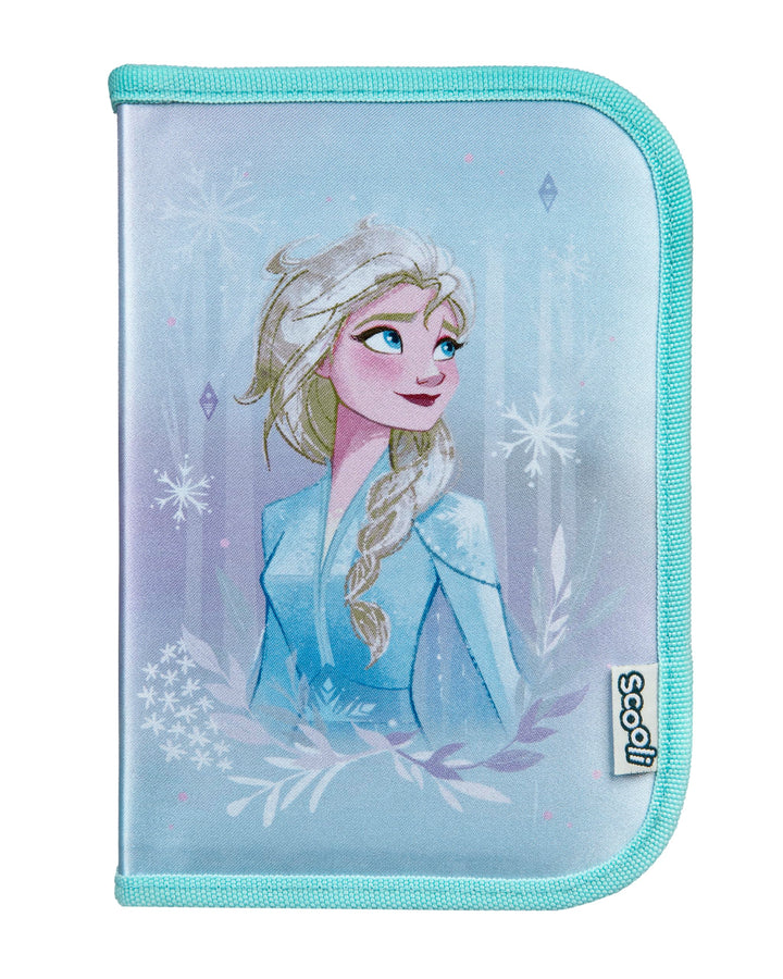 Scooli - Frozen Gefülltes Schüleretui - Komplettes Etui mit hochwertigen Stiften und mehr - All-in-O