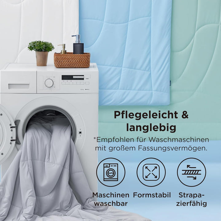 BEDSURE Kühldecke 200x200 Kühlende Bettdecke - Cooling Blanket Q-Max >0,4 | Arc-Chill Kühlende Decke