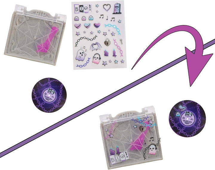 Monster High Self-Scare Secrets Spectra Vondergeist-Puppe und Zubehörset mit 13 realistischen Überra