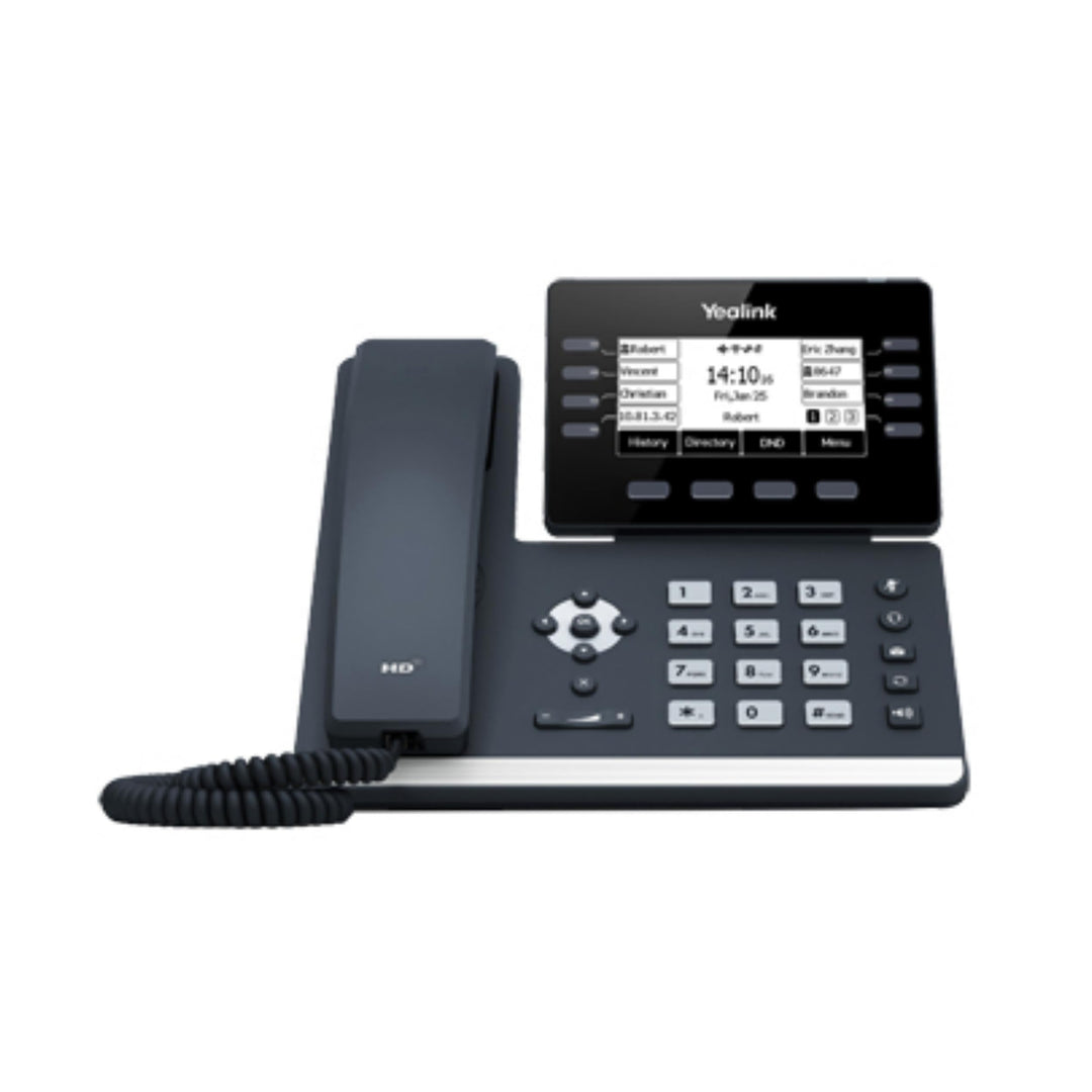 Yealink IP Telefon SIP-T53W VoIP-Telefon, schwarz SIP-T53W Single