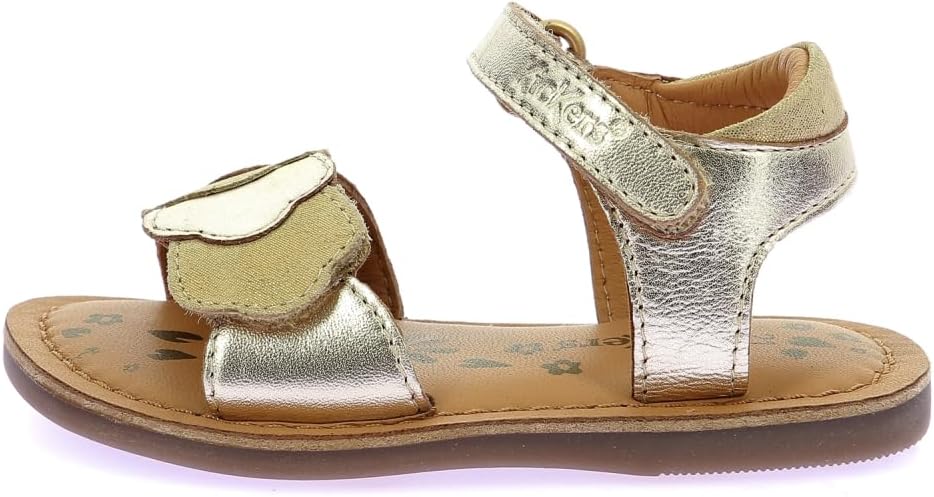 Kickers Mädchen Dyastar Sandale, Helles Gold