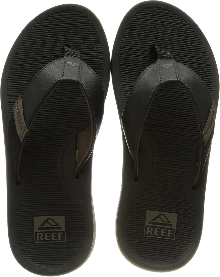 Reef Santa Ana Herren-Sandalen 39 EU Schwarz, 39 EU Schwarz