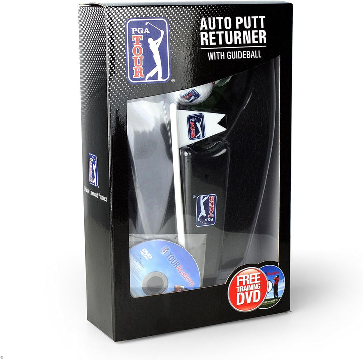 PGA Tour Pure Putt - Auto Putt Returner with Guideball Ohne zusätzliche Batterien, Ohne zusätzliche