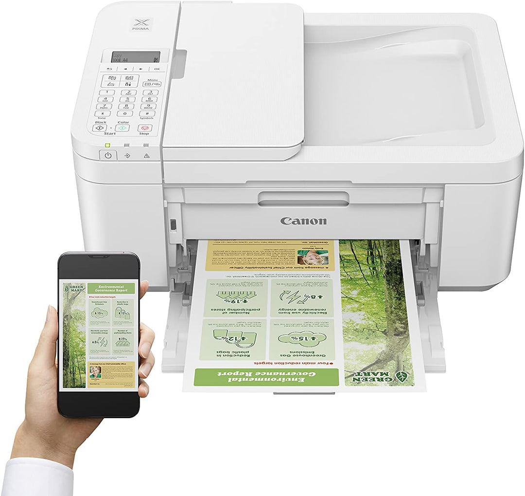 Canon Farbtintenstrahldrucker PIXMA TR4651 Multifunktionsgerät DIN A4 (Scanner, Kopierer, Drucker, F