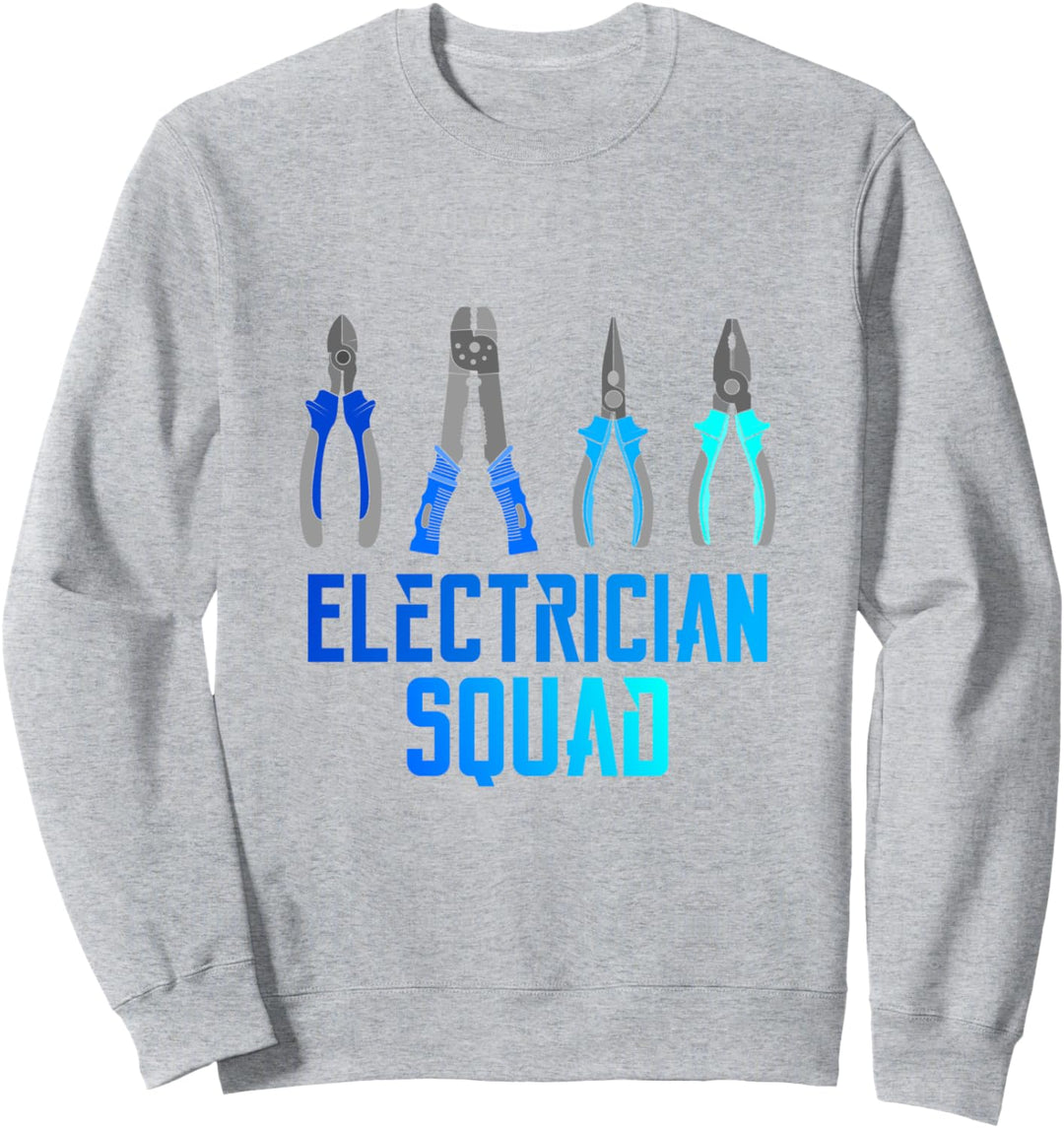 Elektriker Team Handwerker Elektrofachkraft Sweatshirt