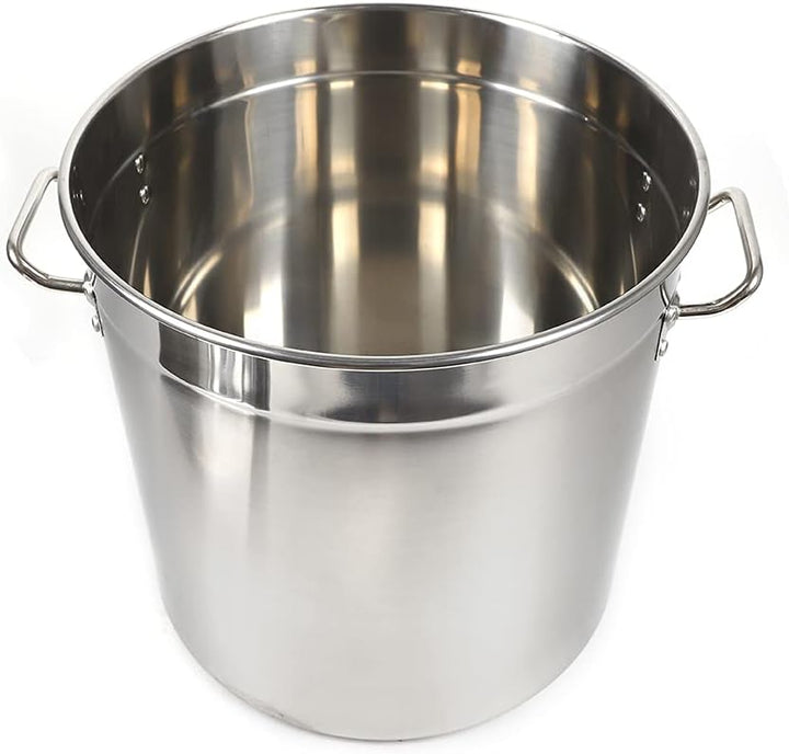 Gastronomie Kochtopf Suppentopf,35L/50L/70L/100L Edelstahl Kochtöpfe,Suppentopf mit Deckel,Grosser T