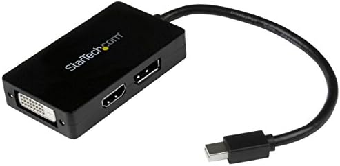 StarTech.com 3 in 1 Mini-DisplayPort-Adapter - Mini DisplayPort zu HDMI - Mini-DisplayPort auf Displ