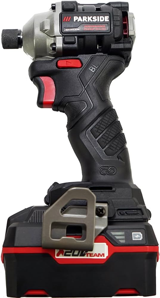 HEADNMORE® Bundle - PARKSIDE PERFORMANCE® 20V - 1/4" Akku Drehschlagschrauber PDSSAP 20 + Schlüssela