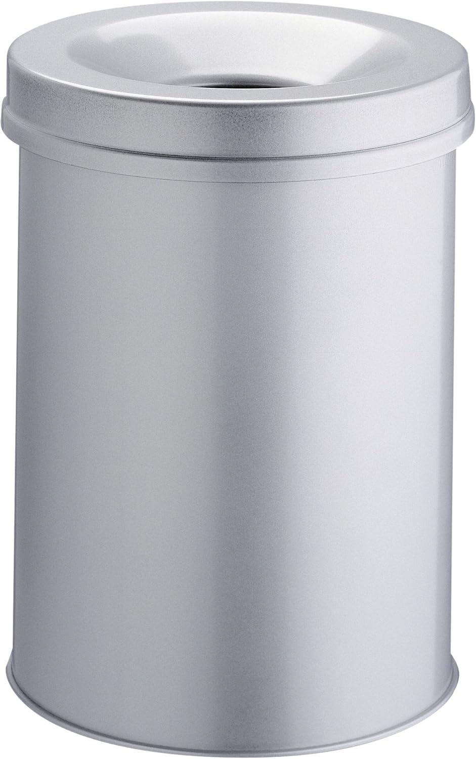 Durable Papierkorb Safe rund 30 Liter, grau, 330610 grau 30 Liter, grau 30 Liter
