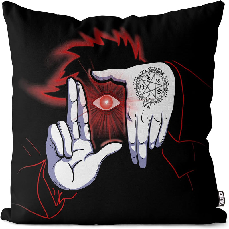 VOID Alucard Hand Kissenbezug Kissenhülle Polyester wasserfest Outdoor Hellsing Anime Manga Japan, K