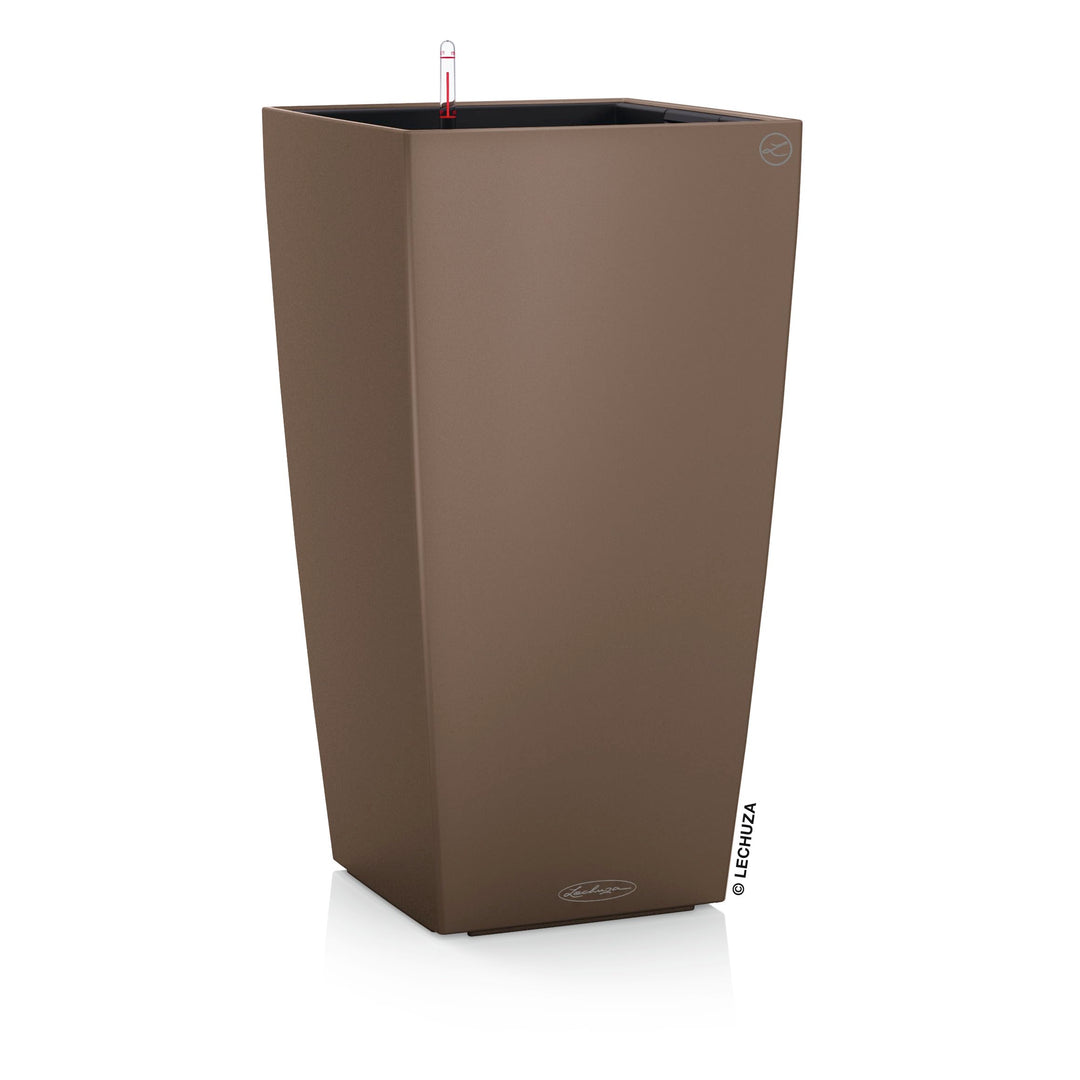 LECHUZA CUBICO Color 22 muskat 13161 Muskat 22x22x41 cm, Muskat 22x22x41 cm
