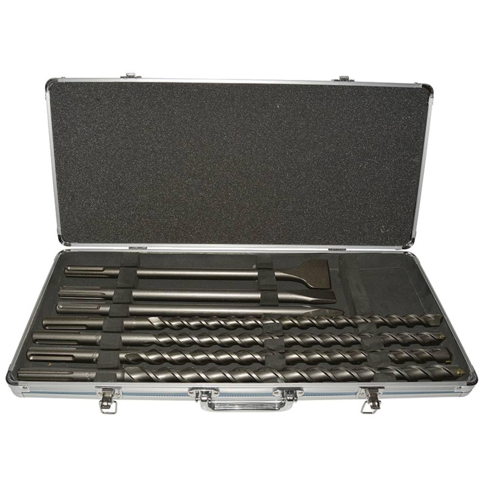 Makita SDS-Max Bohrer mit Meisselset 7-teilig, D-42494, Blau