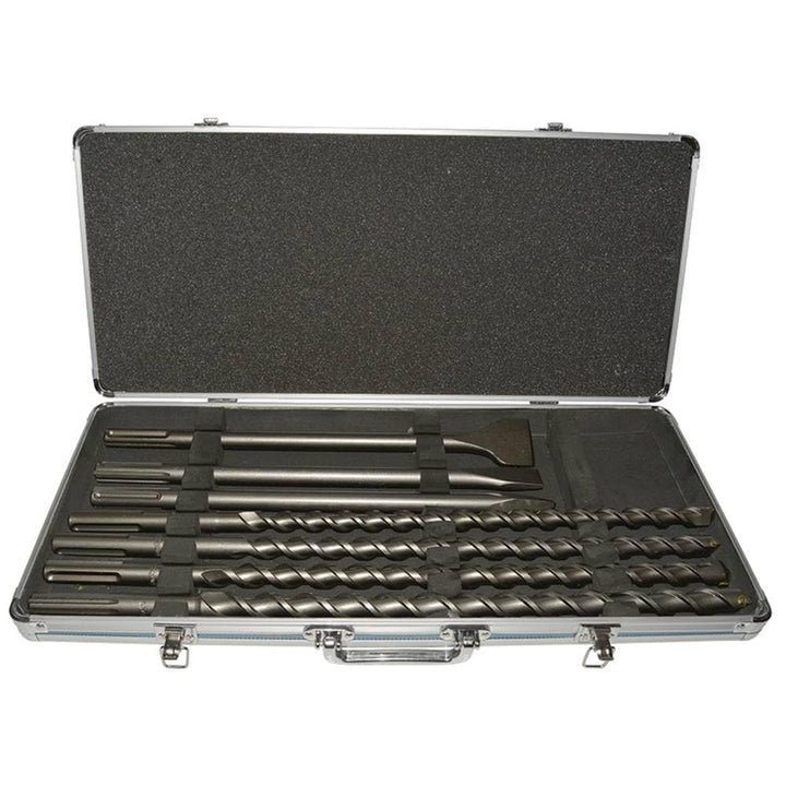 Makita SDS-Max Bohrer mit Meisselset 7-teilig, D-42494, Blau
