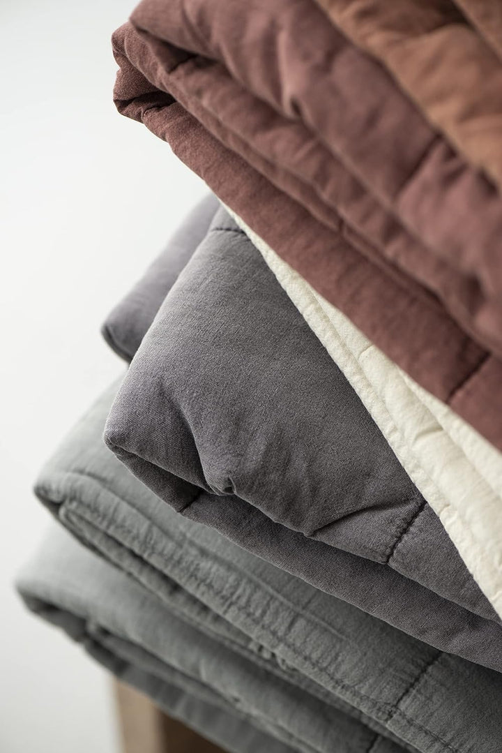 IB Laursen Vintage Quilt Purple ash