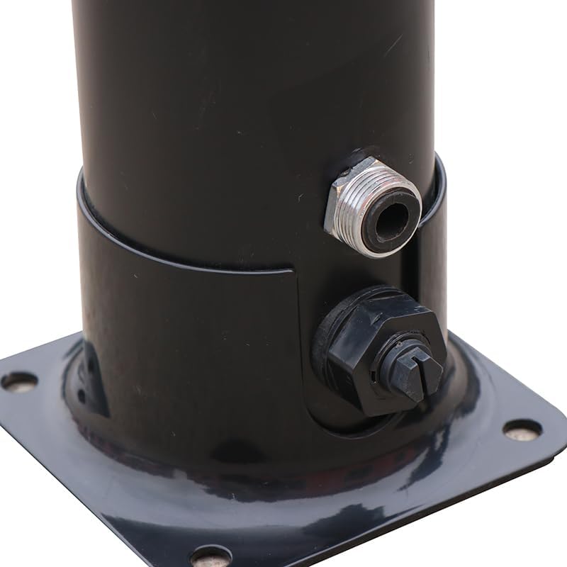 VALAZ Solardusche für den Aussenbereich, 18 Liter, einfache Installation mit Schlauch, Aussendusche,