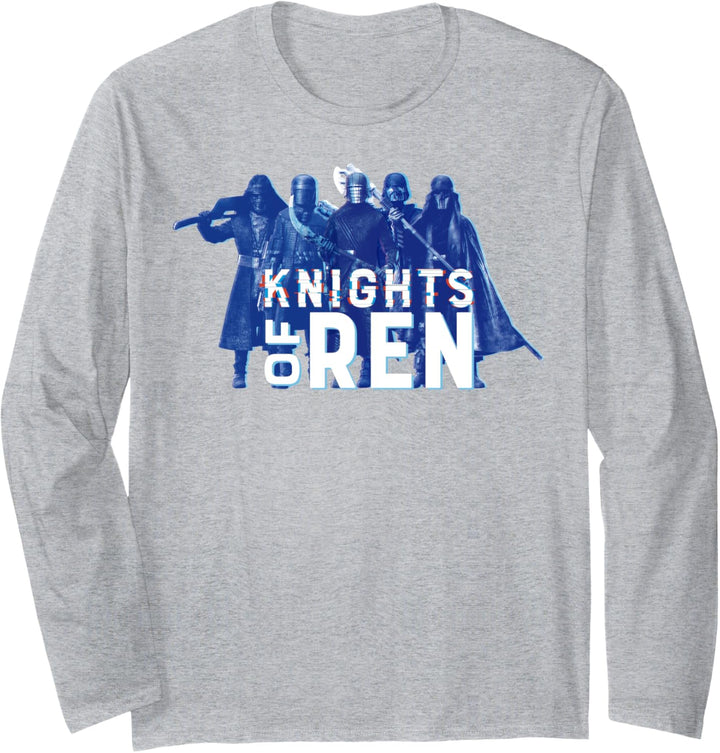Star Wars: The Rise Of Skywalker Knights Of Ren Glitch Langarmshirt