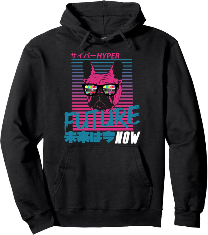 80er 90er Jahre Ästhetischer Vaporwave Futurismus Otaku Synthwave Pullover Hoodie