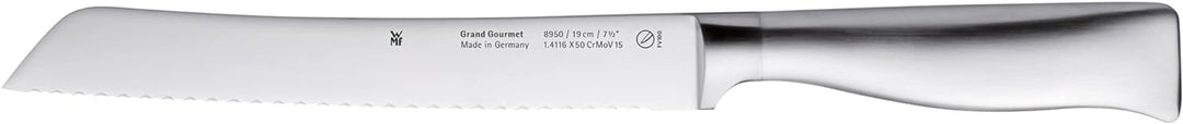 WMF Grand Gourmet Brotmesser Wellenschliff 32 cm, Made in Germany, Brötchenmesser, Messer geschmiede