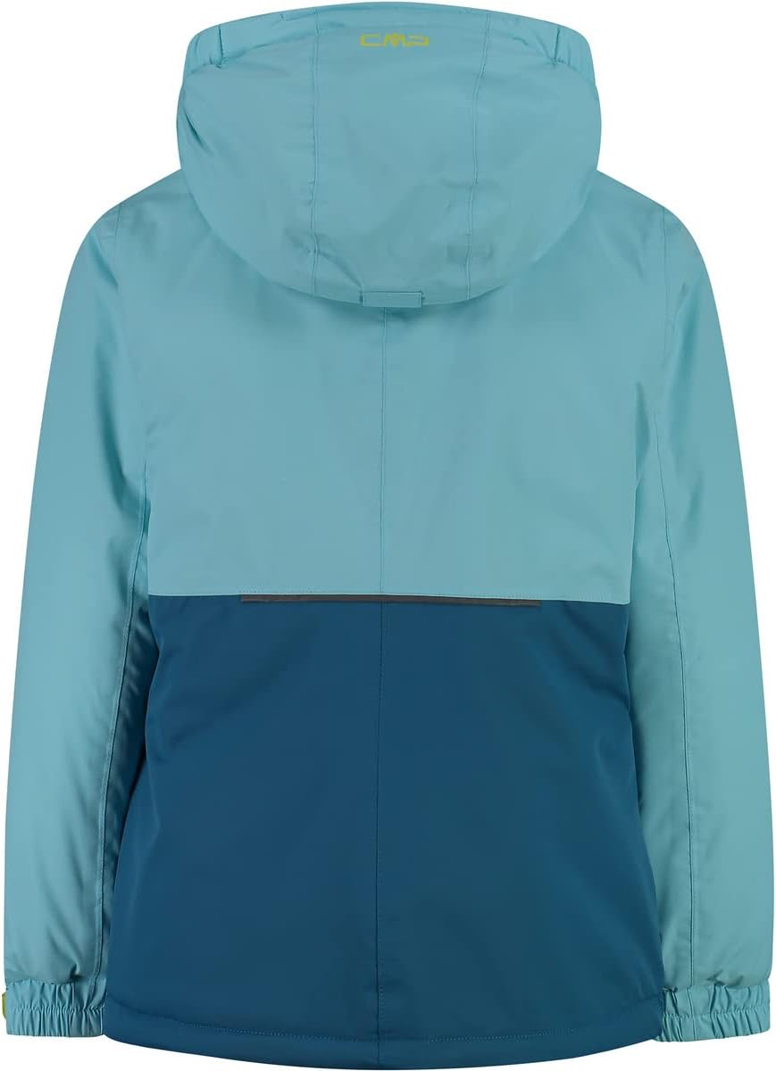 CMP Mädchen Kid G Jacket Fix Hood JACKET 104 Acqua, 104 Acqua