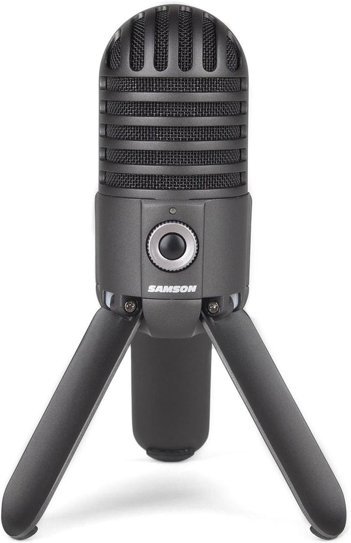 Samson Meteor USB Studio Cardioid Microphone - Titanium Black schwarz Single, schwarz Single