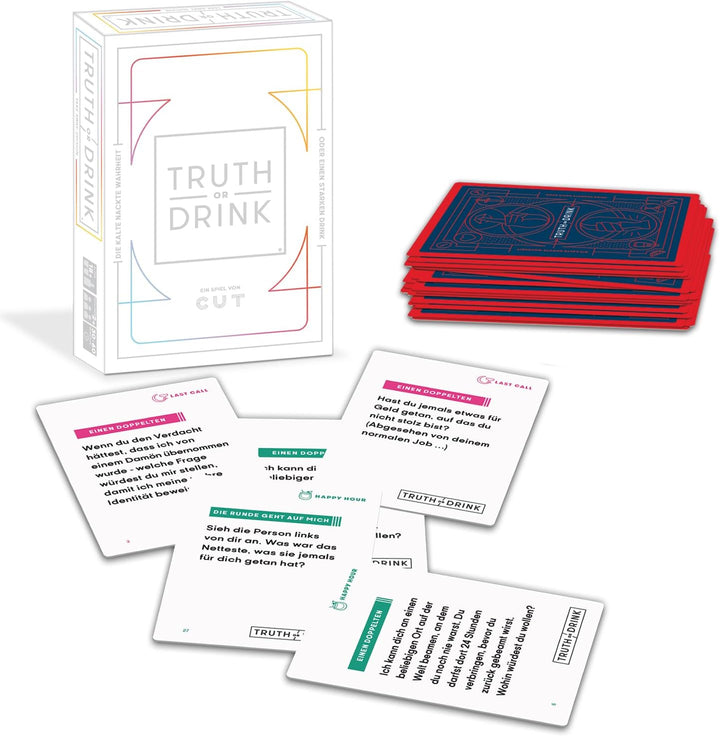 Huch! Truth or Drink - Take Away-Edition, 154 mm x 39 mm x 232 mm