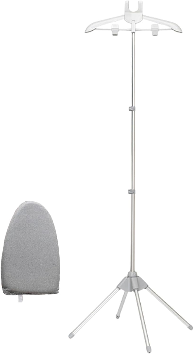 Porte-Cintre À Vapeur | Support Repassage Pliable Vertical Avec, Accessoire Pour Vêtements Longs, Ch