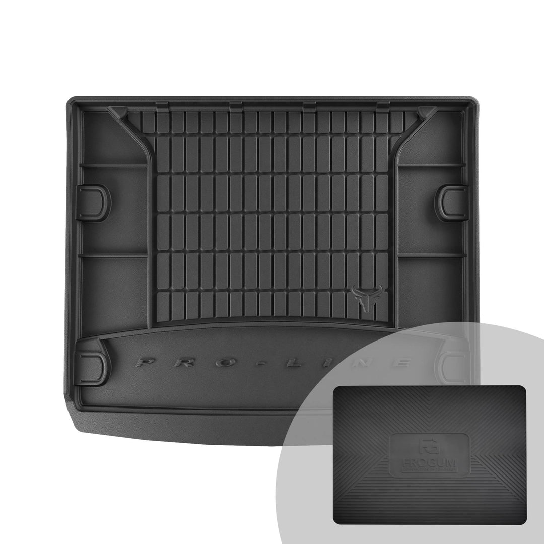 FROGUM ProLine 3D Gummimatte Exklusive Auto Kofferraummatte Kofferraumwanne für Volkswagen Touareg I