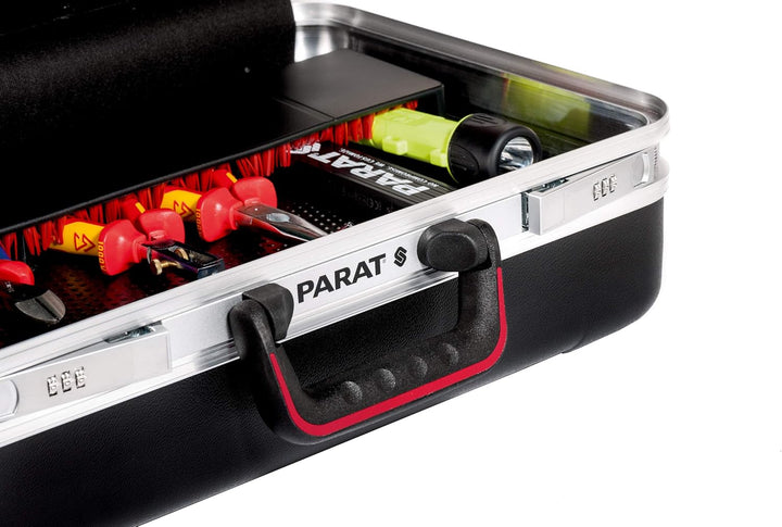 Prarat Werkzeugkoffer CLASSIC Plus Safe, Ordnungssystem CP-7-1 Längssteg, 3 Querstege, 2 Zahlenschlo