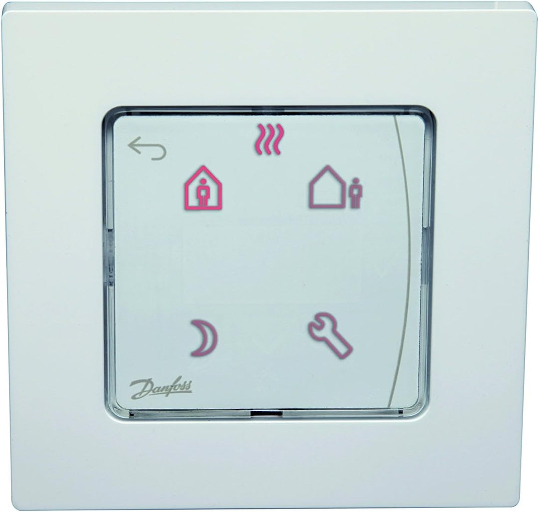Danfoss 088u1020 Raumthermostate Einbauleuchte, weiss