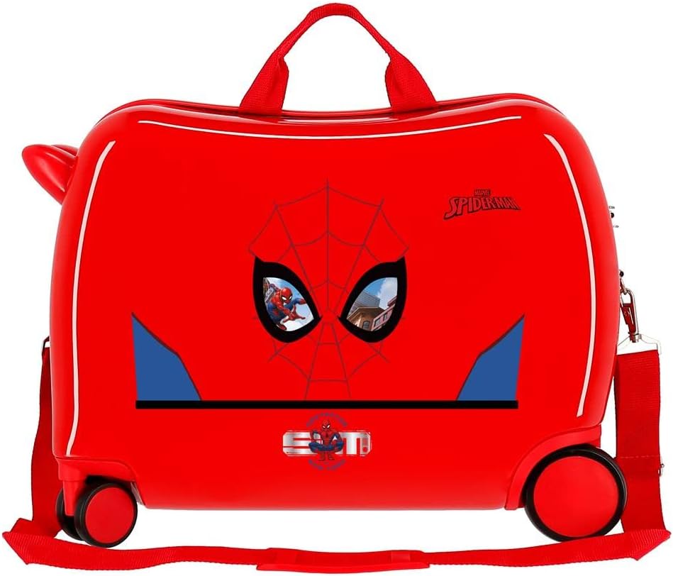 Marvel Spiderman Protector Kinderkoffer Rot 50 x 39 x 20 cm Starres ABS Seitliches Zahlenschloss 34