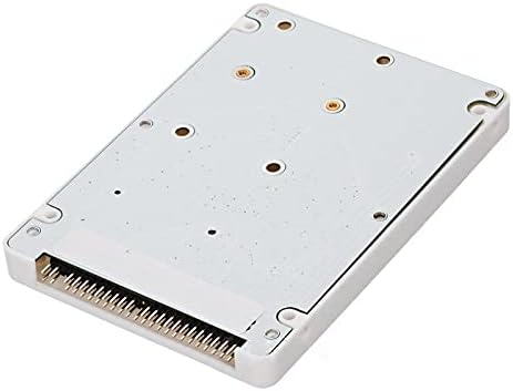 mSATA mini PCI-E SATA SSD to 2.5 inch IDE 44pin Notebook Laptop Hard Disk case Enclosure White, mSAT
