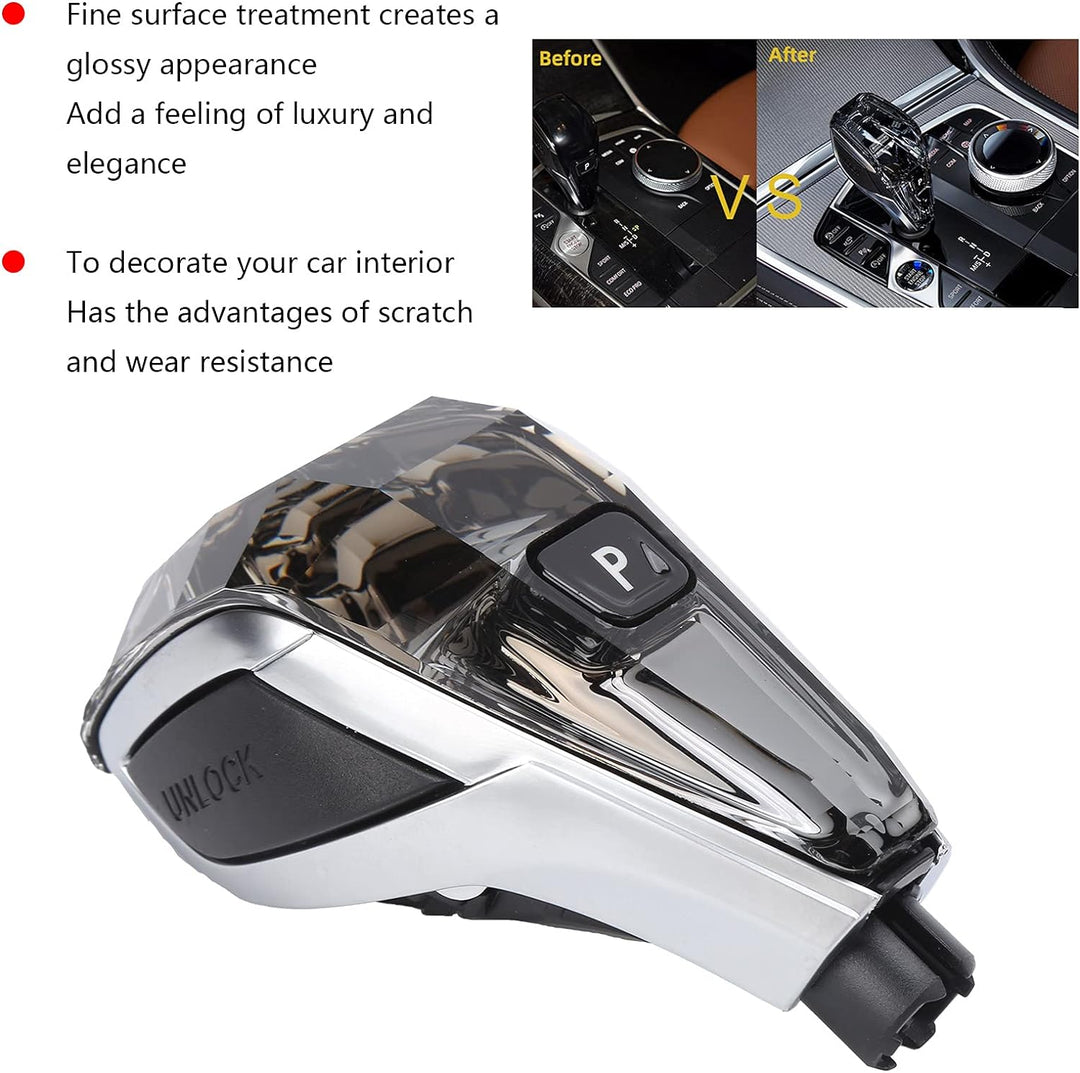 Crystal Series Crystal Schaltknauf Crystal Controls für BMW 3er G20/4er G22/ X5 G05/X6 G06/X7 G07/Z4