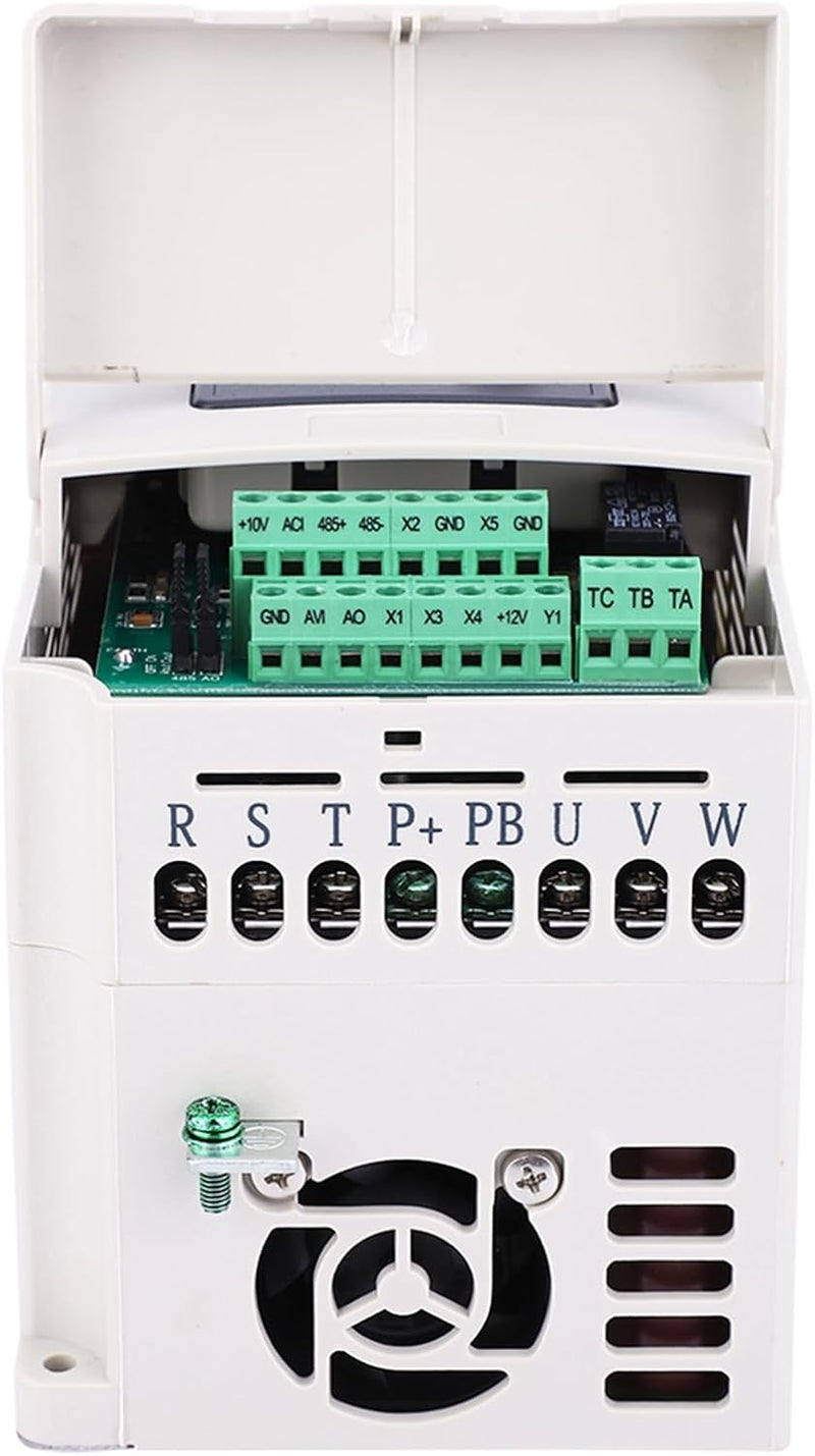 Fafeicy 1,5 kW VFD-Wechselrichter, 3-phasiger 380-V-Ein- und Ausgang, Häufig in verschiedenen Fertig