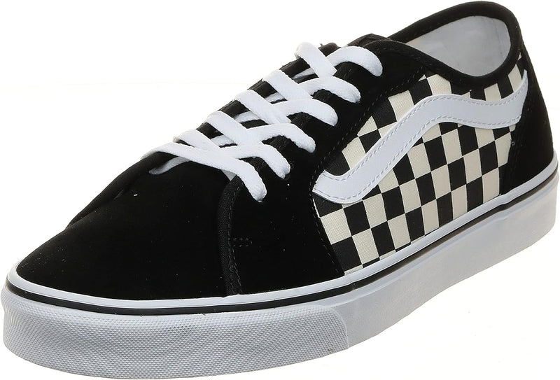 Vans Herren Filmore Decon Sneaker 38.5 EU Checkerboard Black White, 38.5 EU Checkerboard Black White