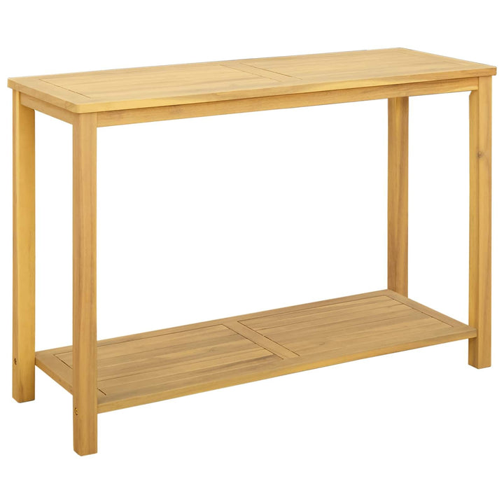 vidaXL Gartenkonsole Tisch Helles Akazienholz 110 x 40 x 75 cm 110 x 40 x 75 cm Helles Akazienholz,
