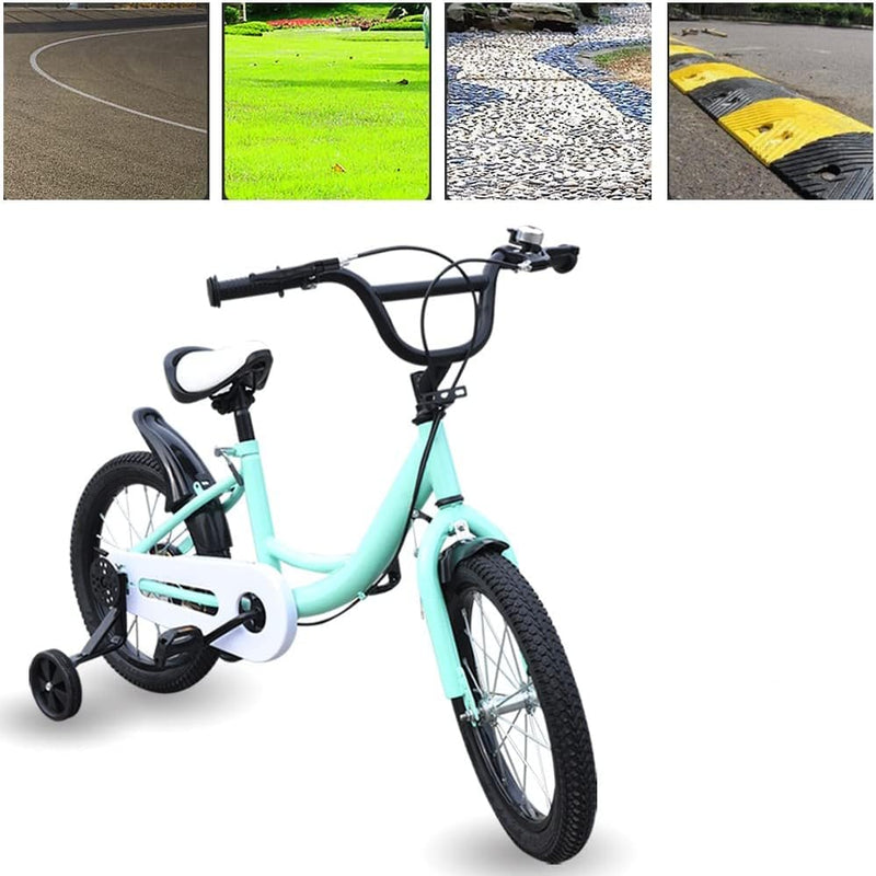 DDZcozy Fahrrad für Kinder 16 Zoll Kinderfahrräder mit Stützräder Kinder Fahrrad für Mädchen und Jun