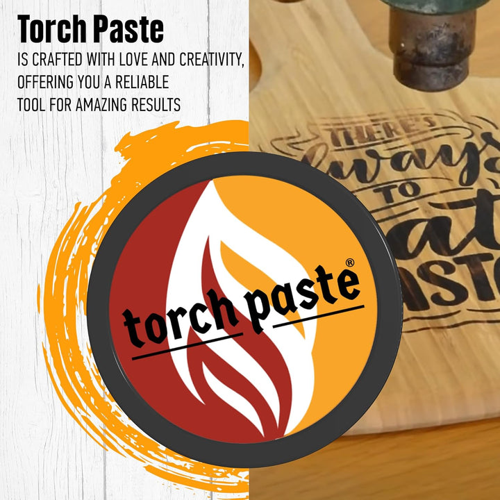 Torch Paste - Die Original Holzbrennpaste seit 2020 | Laborgeprüft & ASTM D-4236 Zertifiziert | ungi