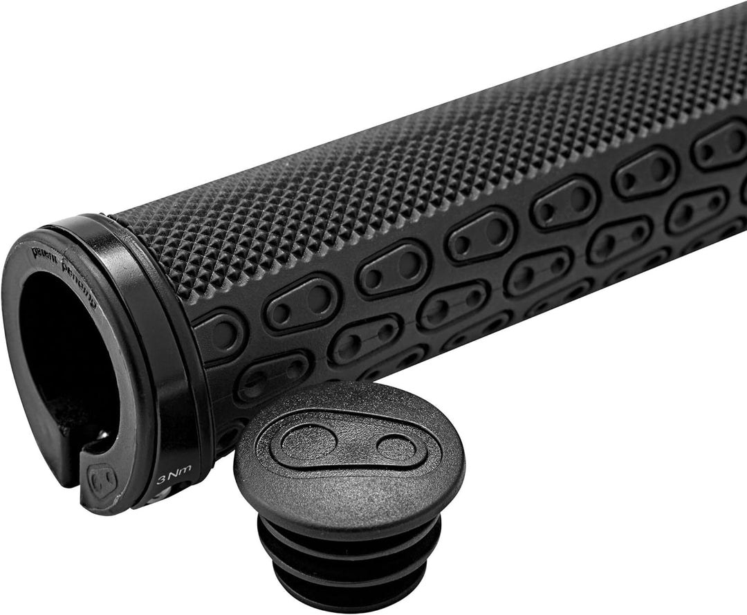 CRANKBROTHERS Grips Iodine Black Einheitsgrösse, Einheitsgrösse