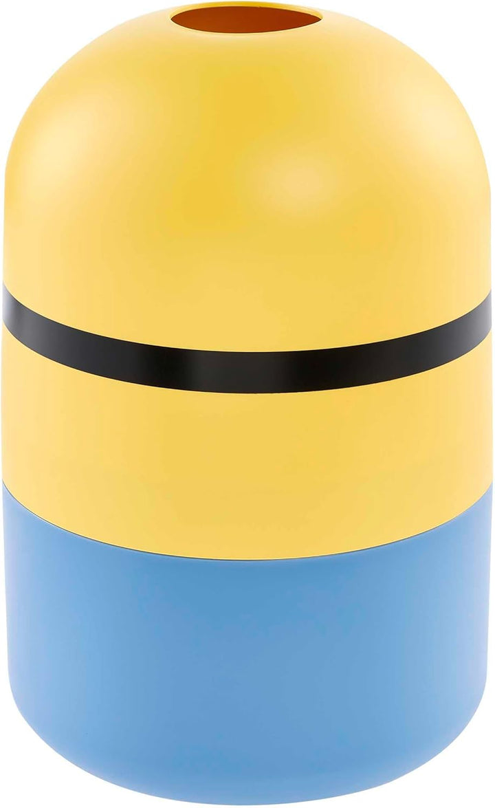 keeeper minions Aufbewahrungsbehälter Stuart, 20 x 20 x 31 cm, 8 l, Stapelbar und leicht zu öffnen,