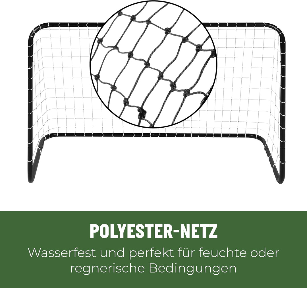 Umbro Fussballtor 78 x 56 x 45 cm - Fussballtore Set von 2 - Fussball Tor - Leicht zu verstauen - Fu