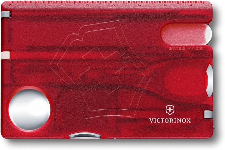 Victorinox, Multitool Karte, Swiss Card Nailcare, Taschenmesser, in Kreditkartenformat, 13 Funktione